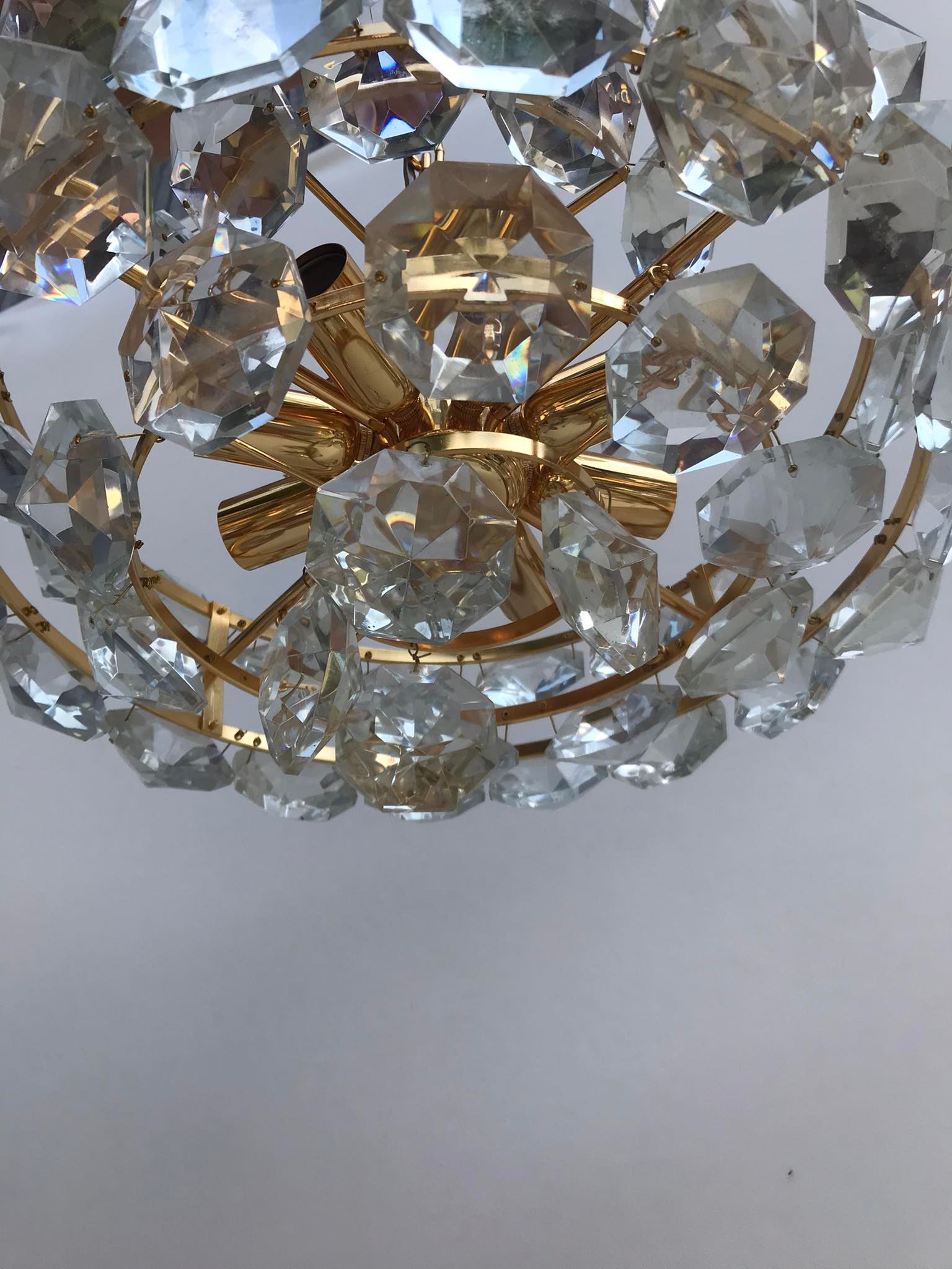 Bakalowits & Sohne chandelier, 1960s, Vienna