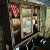 1930s apothecary sideboard/desk, in oak.