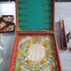 Old wooden game box