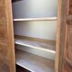 Elegant 1950s oak wardrobe