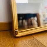 Large gilded old mirror 77x130cm