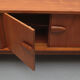1960s british teak sideboard with bar cabinet