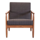 Fauteuil en chêne par Ejvind Johansson pour FDB Mobler, la chaise J65.