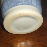 Vase with porcelain motifs of grapes and vines