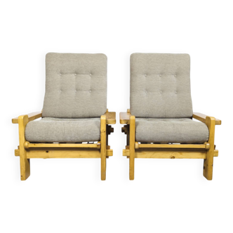 Paire de fauteuils "Dymling" par Yngve Ekström pour Swedese