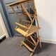 Rattan bedside table