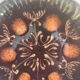 Vintage ceramic bowl for placing or hanging.