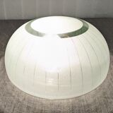 Vintage glass ceiling lamp from the 50s/60s