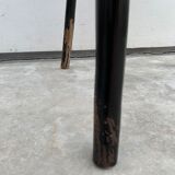 Tuna chair model 1018 in black curved wood and canning 1930