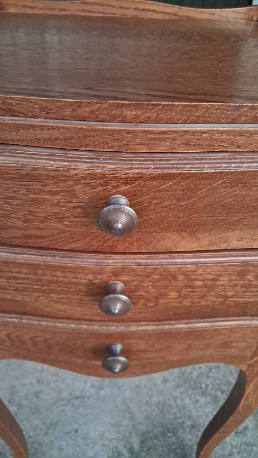 2 Louis XV style bedside tables