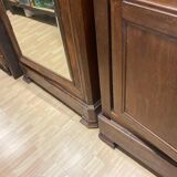 Wardrobe in walnut