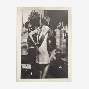 Photo vintage Karl Lagerfeld pour Chanel collection Croisière