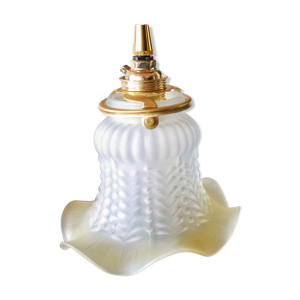 Lampe baladeuse tulipe juponnée