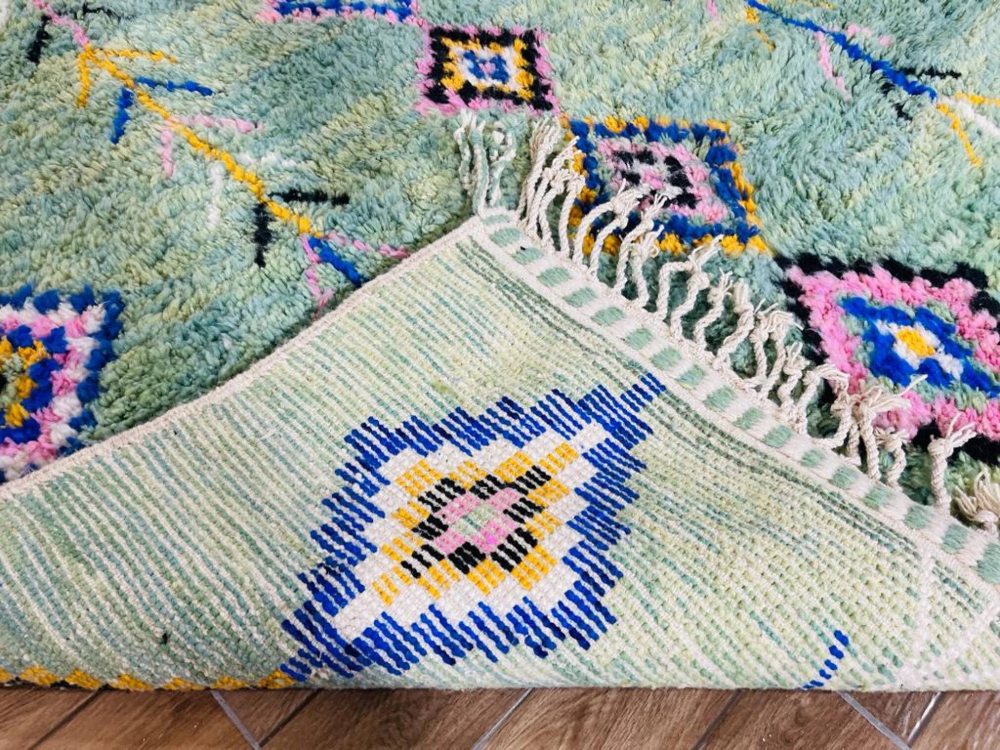 Large handmade Berber rug 3x2 m