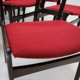 1960s Set of 8 Palisander Dining Chairs, Denmark