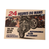 Affiche originale Prévost 24 Heures du Mans Moto 1979