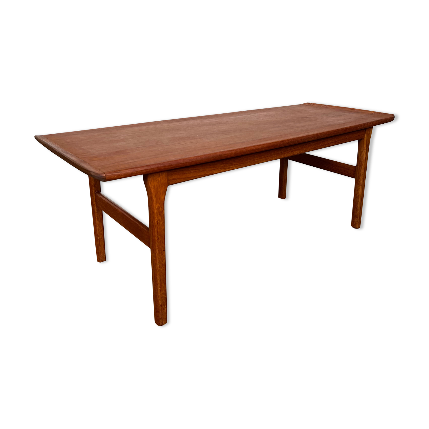 Scandinavian teak coffee table 1960 Denmark