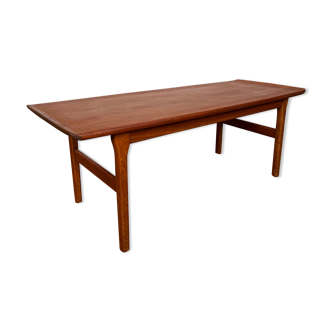 Scandinavian teak coffee table 1960 Denmark