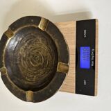 Vintage bronze ashtray design from the 60s