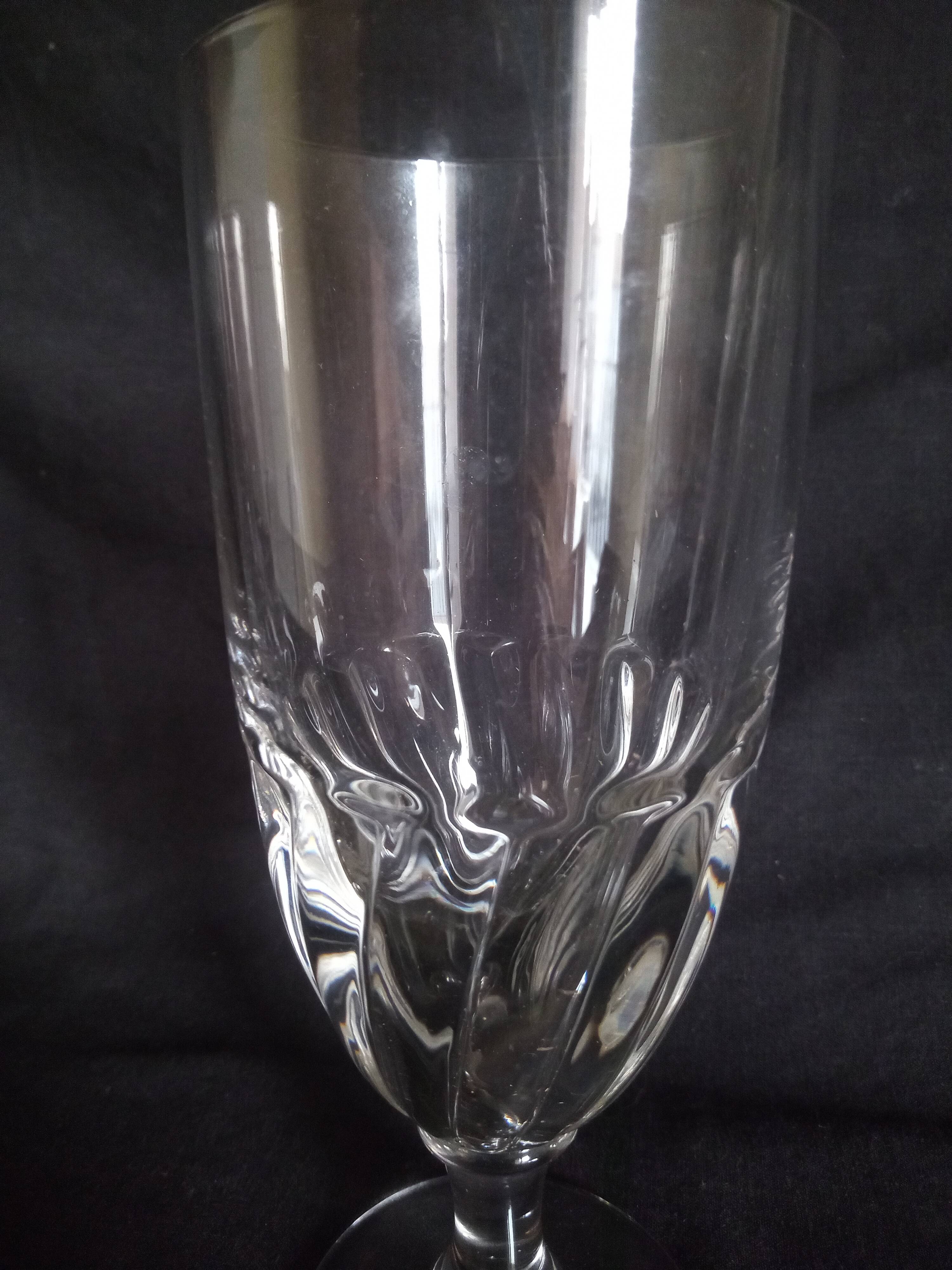 Set of 6 large absinthe glasses, h - 18 cm.