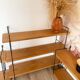 3 Wall Shelf Modules by WHB, Germany, 1960s - String Style