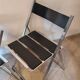 Pair of folding chairs, 1980s