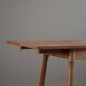 Danish modern birch desk/dining table attributed to Philip Arctander, 1940s.