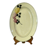 Plat assiette ovale