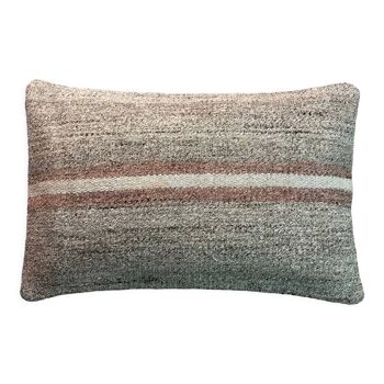 Housse de coussin kilim turc vintage, 30 x 50 cm