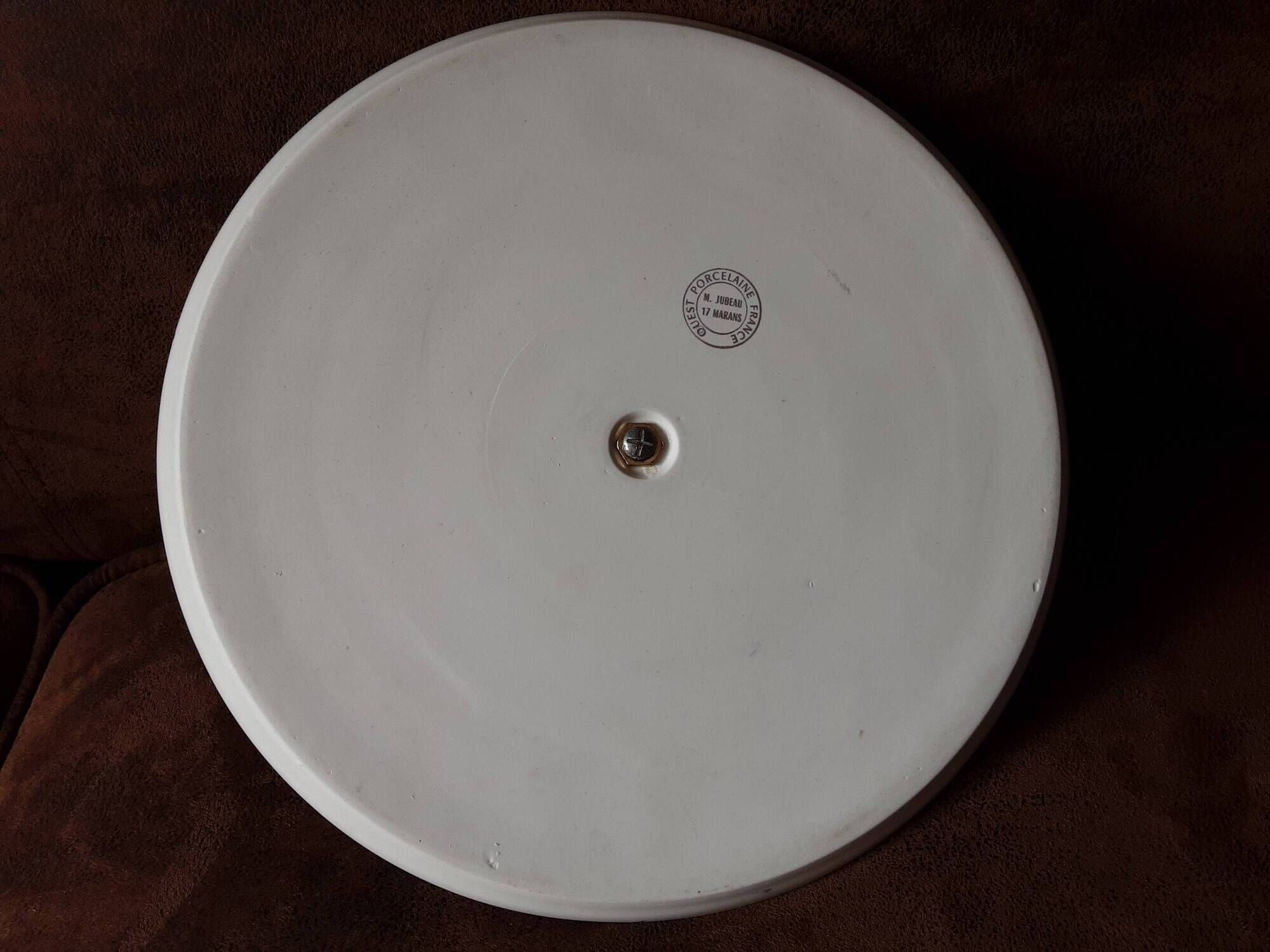 Cheese platter West porcelain France
