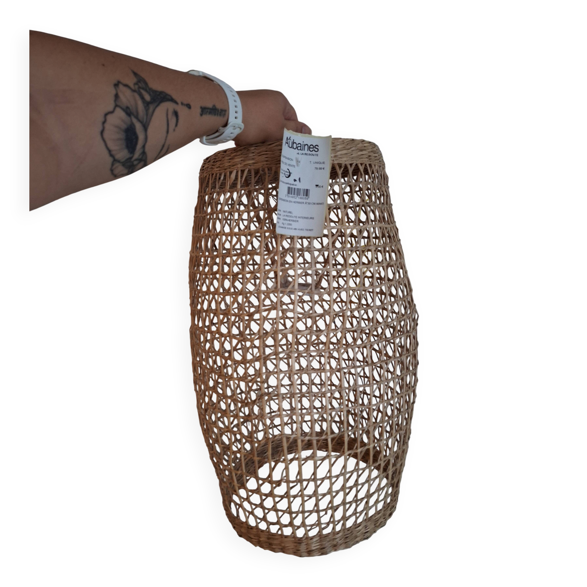Suspension La Redoute herbarium natural colour