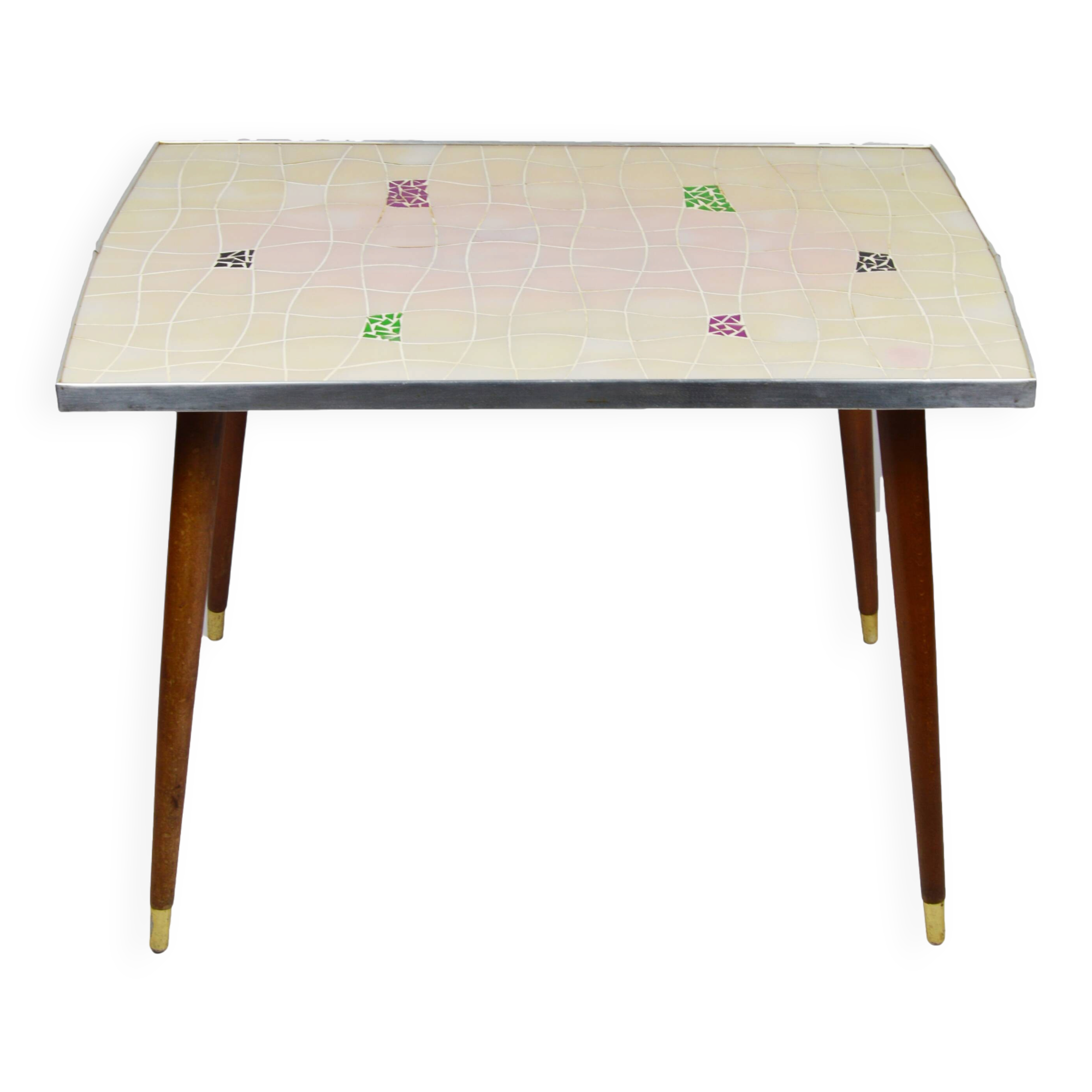 Mosaic side table, 1970s