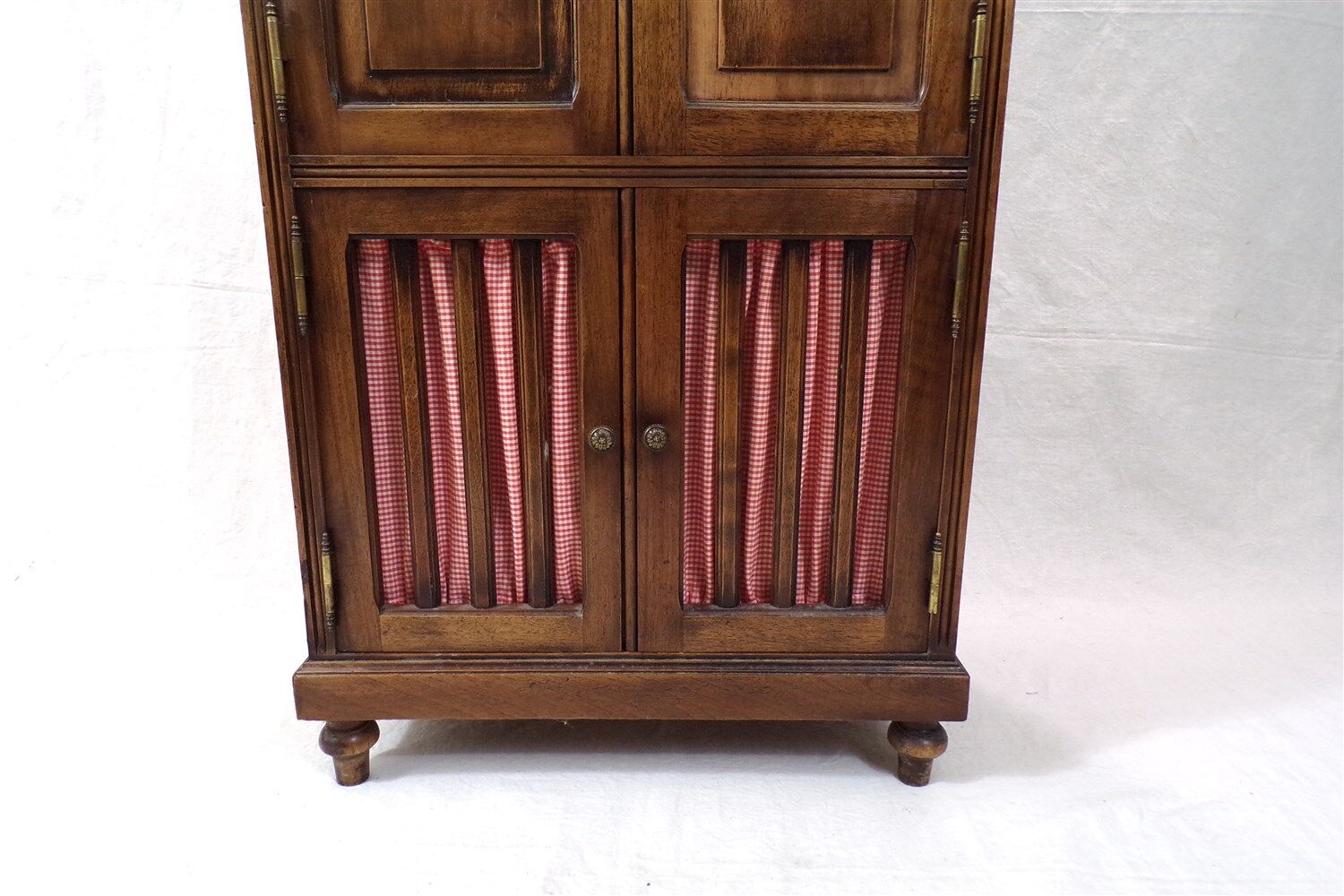 Former radio and music locker furniture