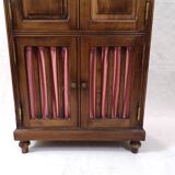 Former radio and music locker furniture