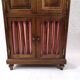 Former radio and music locker furniture
