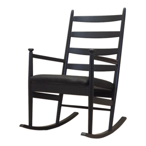 Rocking-chair en hêtre,