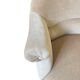 Canapé vintage beige deux places / fauteuil / banc