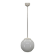 1940s Opaline Glass Globe Pendant Light | Vintage Ceiling Lamp | Rewired