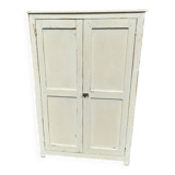 Petite armoire parisienne vintage couleur blanche
