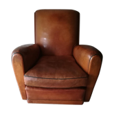 50/60 leather club armchair