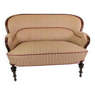 Antique 2. pers Sofa Made In Mahogany From 1890s