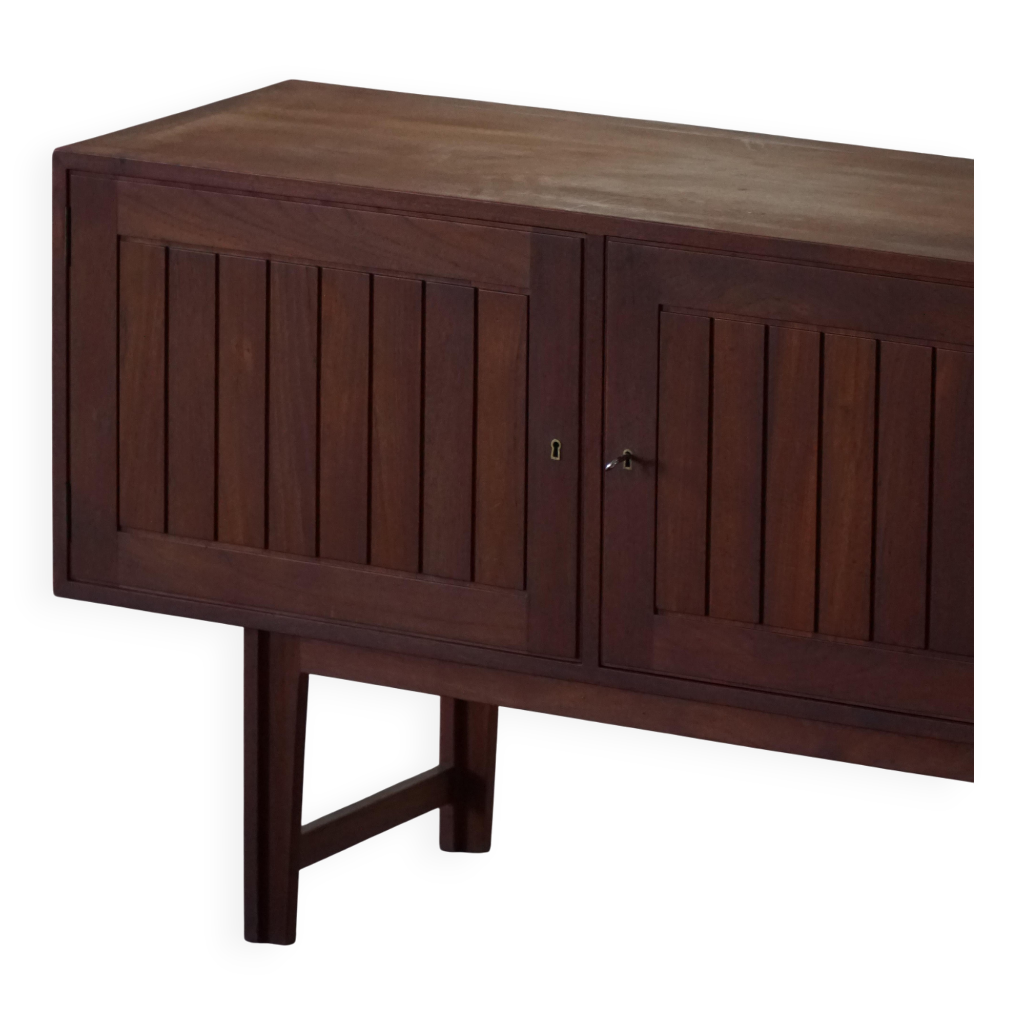 Kurt Østervig, teak buffet base, VAMO, modern Scandinavian mid-century, 1960s