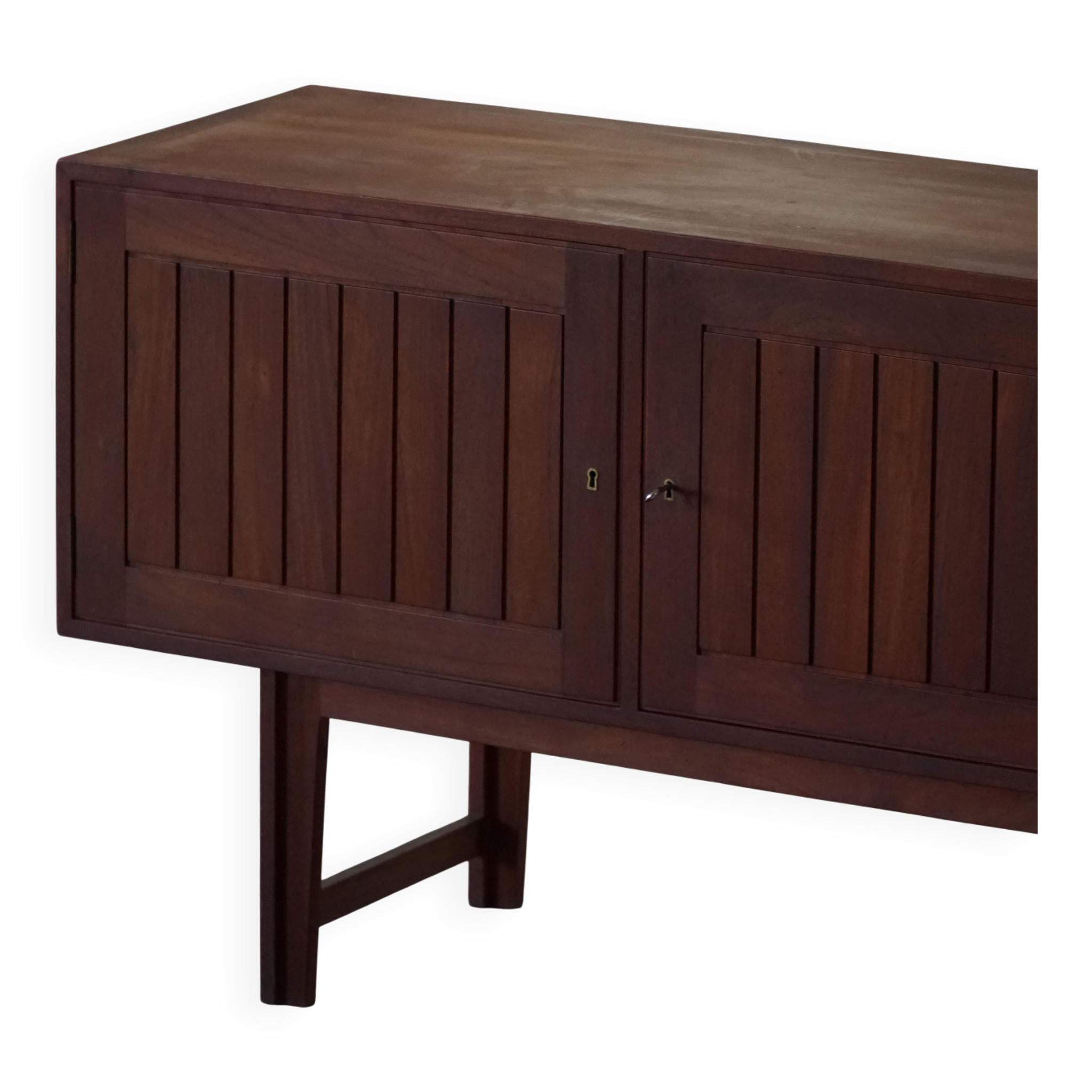 Kurt Østervig, buffet bas en teck, VAMO, moderne scandinave du milieu du siècle, années 1960