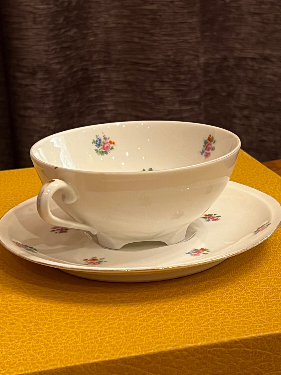 Limoges porcelain teacup