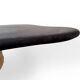 Table basse noire basalte