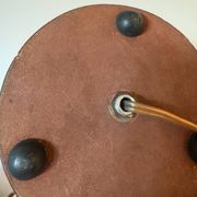 Small Art Deco lamp in copper glass