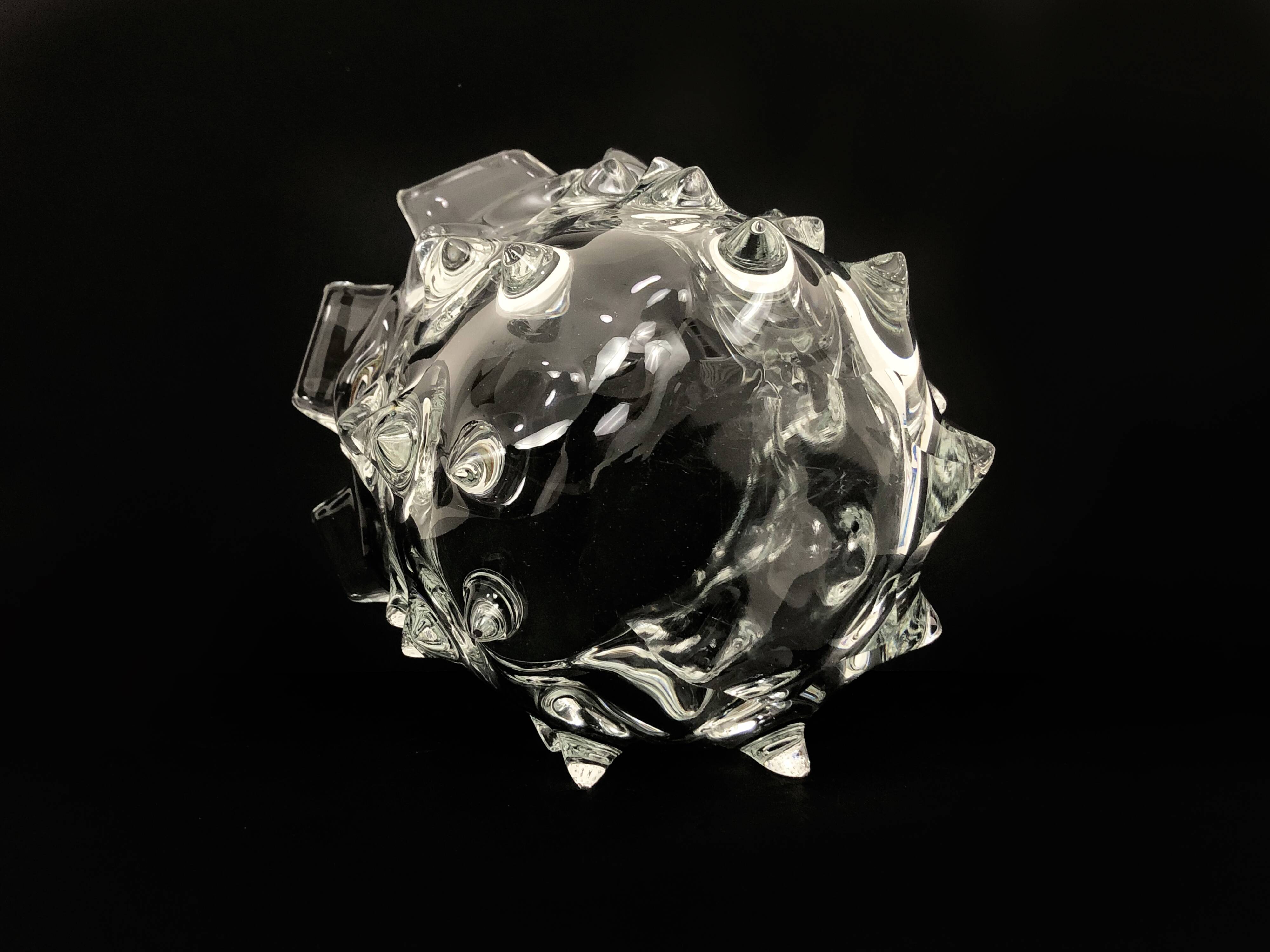 Barovier & Toso Murano vase Mugnoni. 1930s.