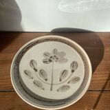 5 dessert plates Sarreguemines art workshop Jocelyne