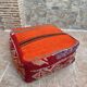 Handmade Berber Kilim pouf, floor cushion