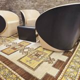 80's sofa armchair coffee table set